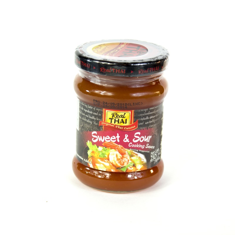 Salsa agridulce 210 ml Real Thai www.cocinista.es